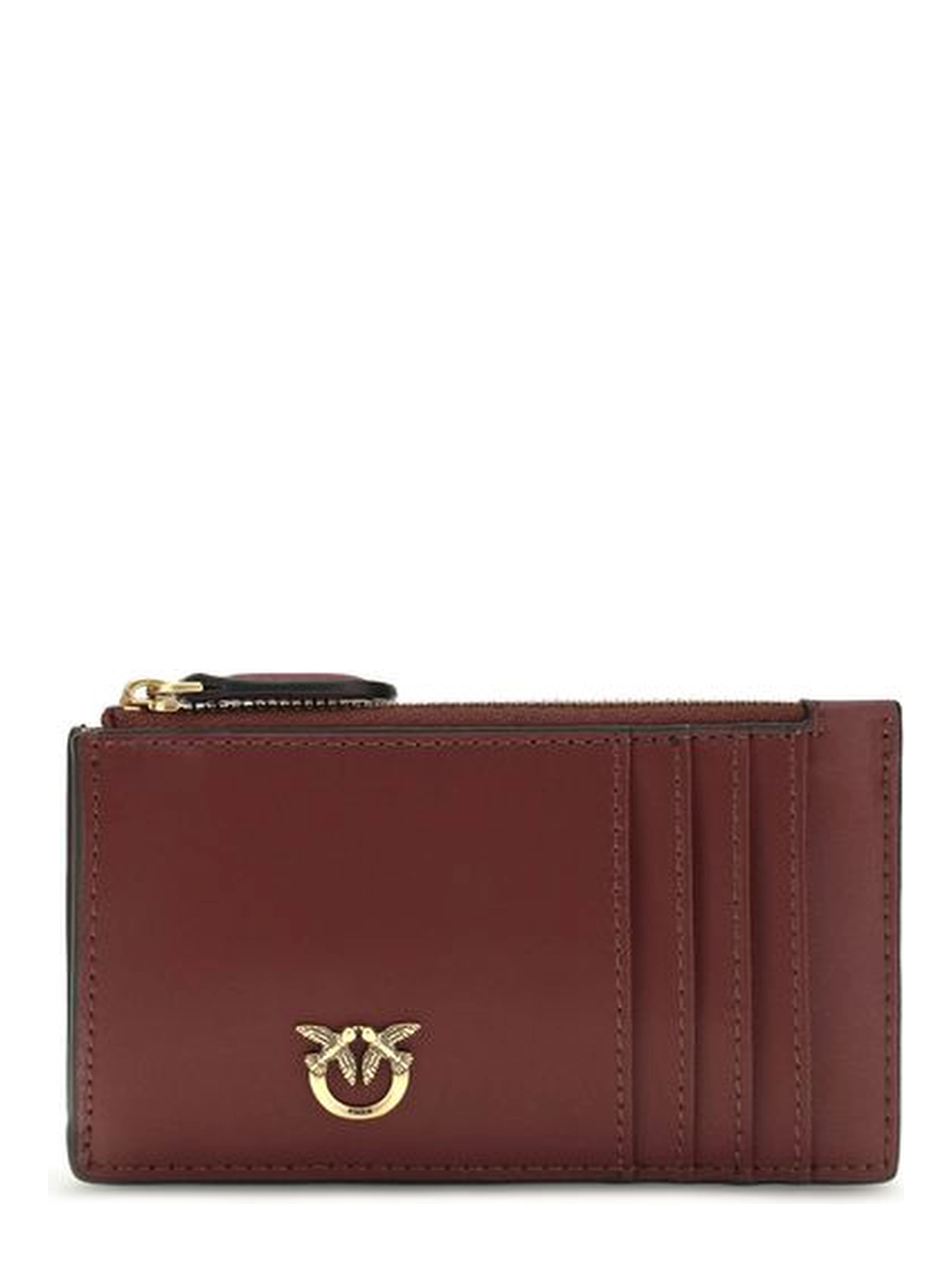 Bordeaux Calf Leather Bos Taurus Wallet