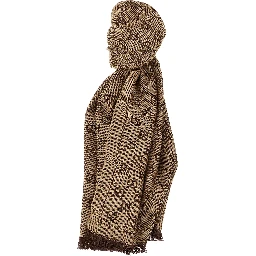 Brown Wool Scarf