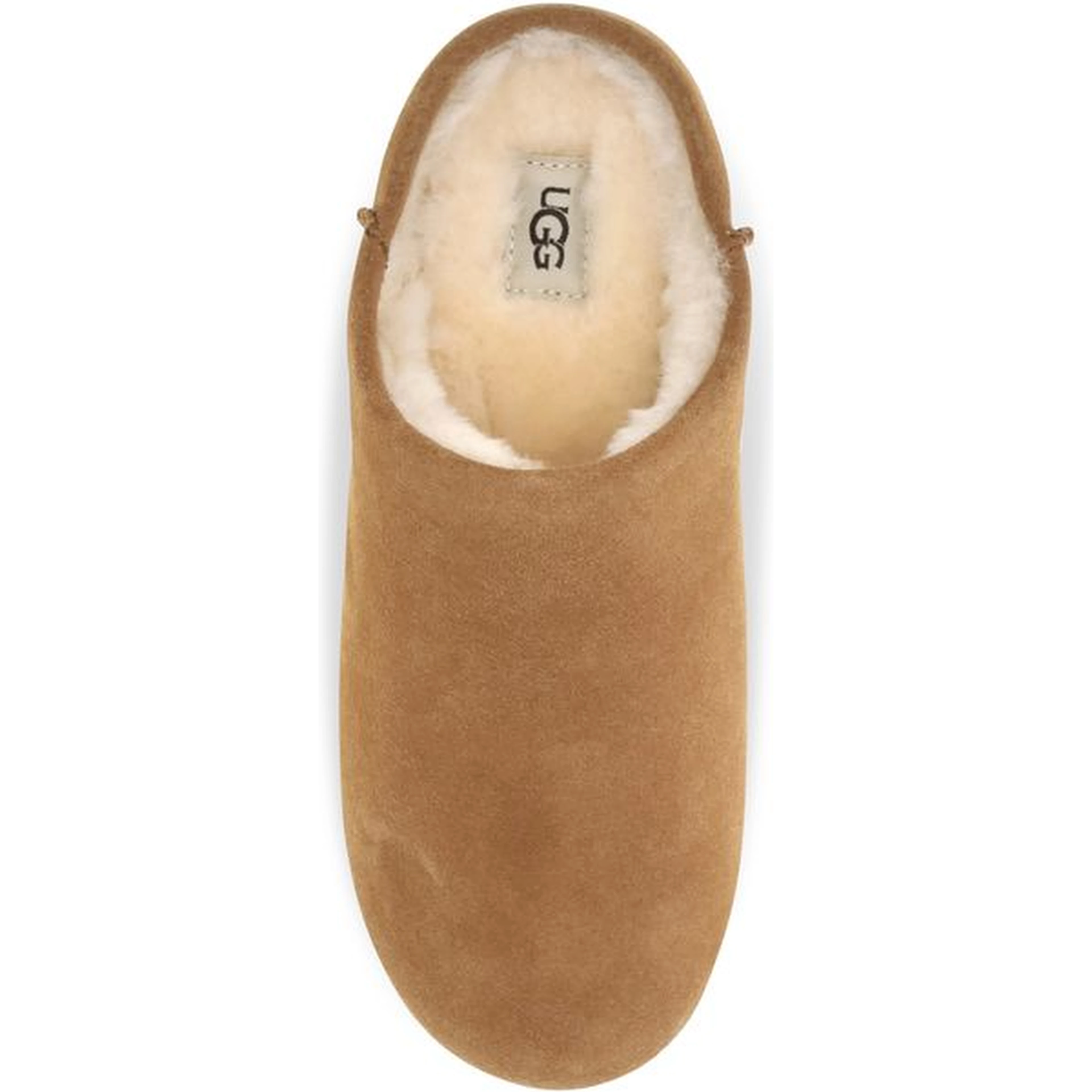 Beige Leather Mules