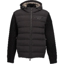 Black Polyamide Cardigan