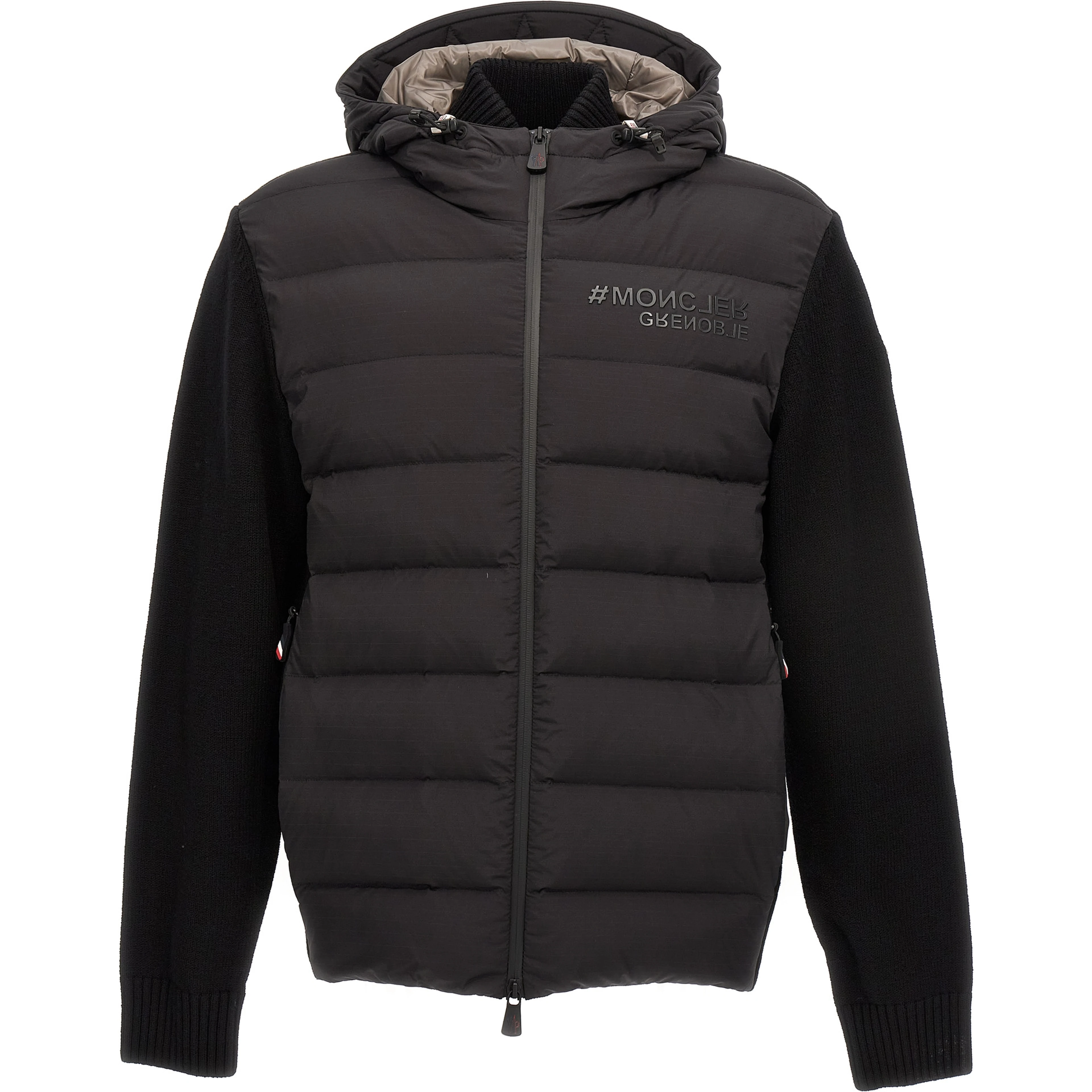 Black Polyamide Cardigan