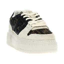 Multicolor Polyamide Chunky Sneakers