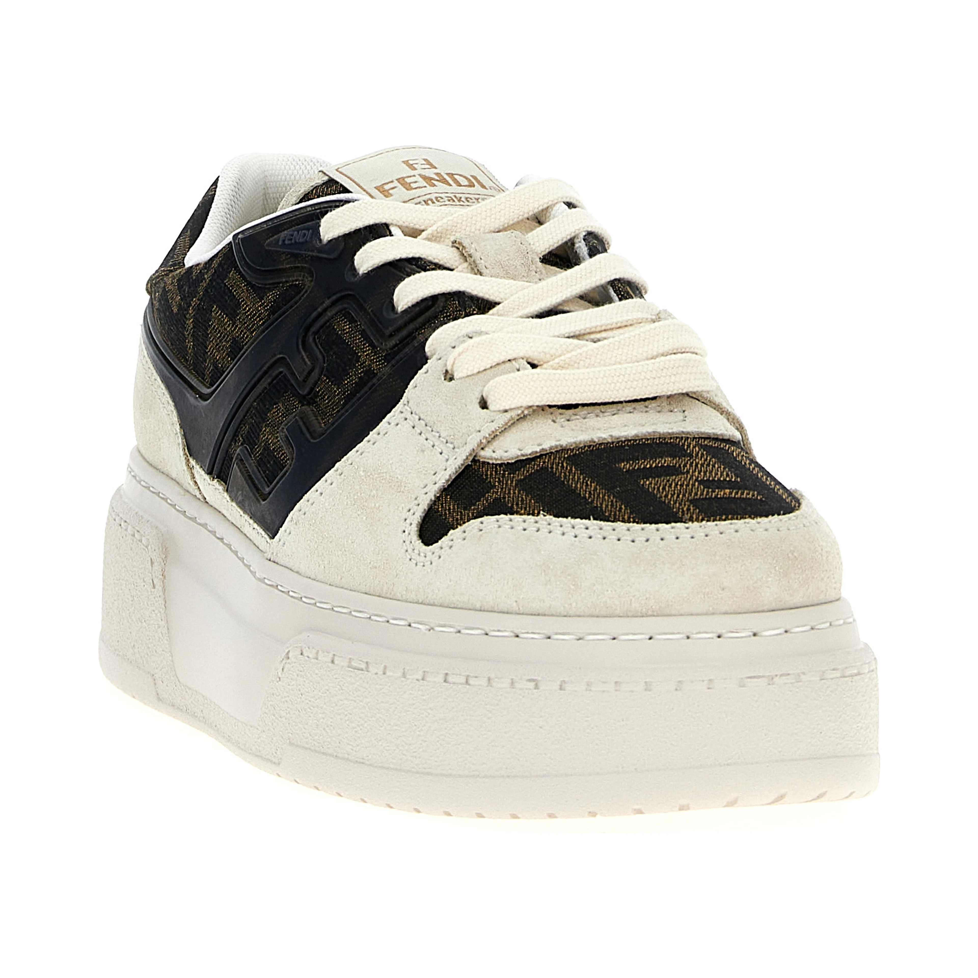 Multicolor Polyamide Chunky Sneakers