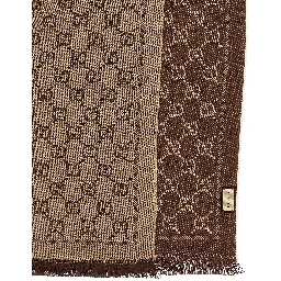 Brown Wool Scarf