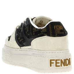Multicolor Polyamide Chunky Sneakers