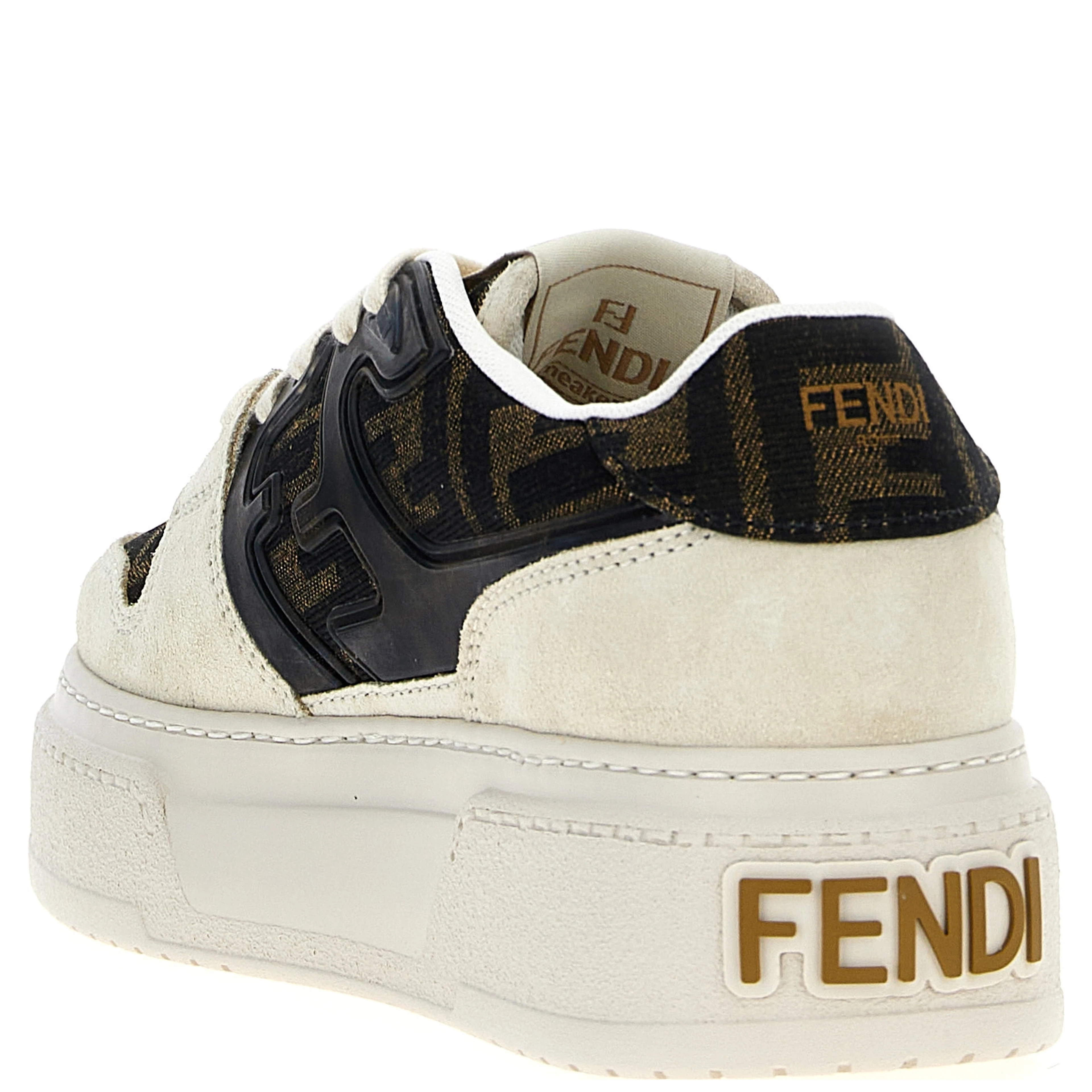 Multicolor Polyamide Chunky Sneakers