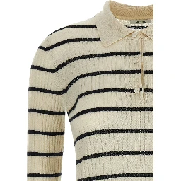 Blue Cashmere Polo Shirt