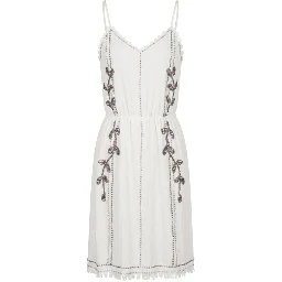White Cotton Women Dress