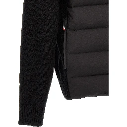 Black Polyamide Cardigan