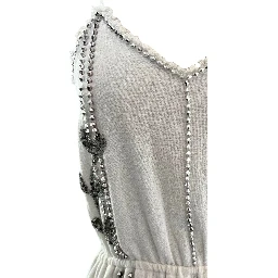 White Cotton Women Dress