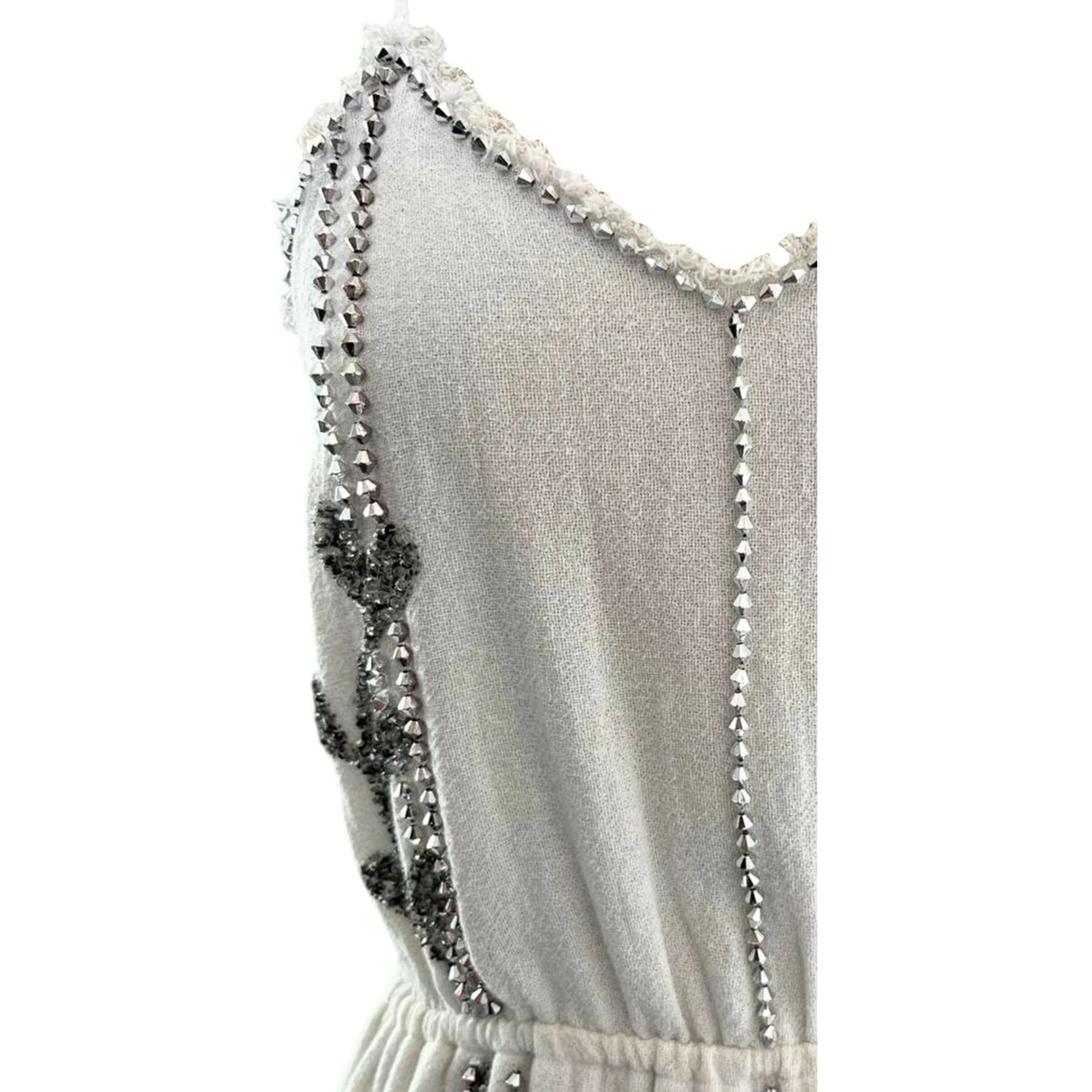 White Cotton Women Dress