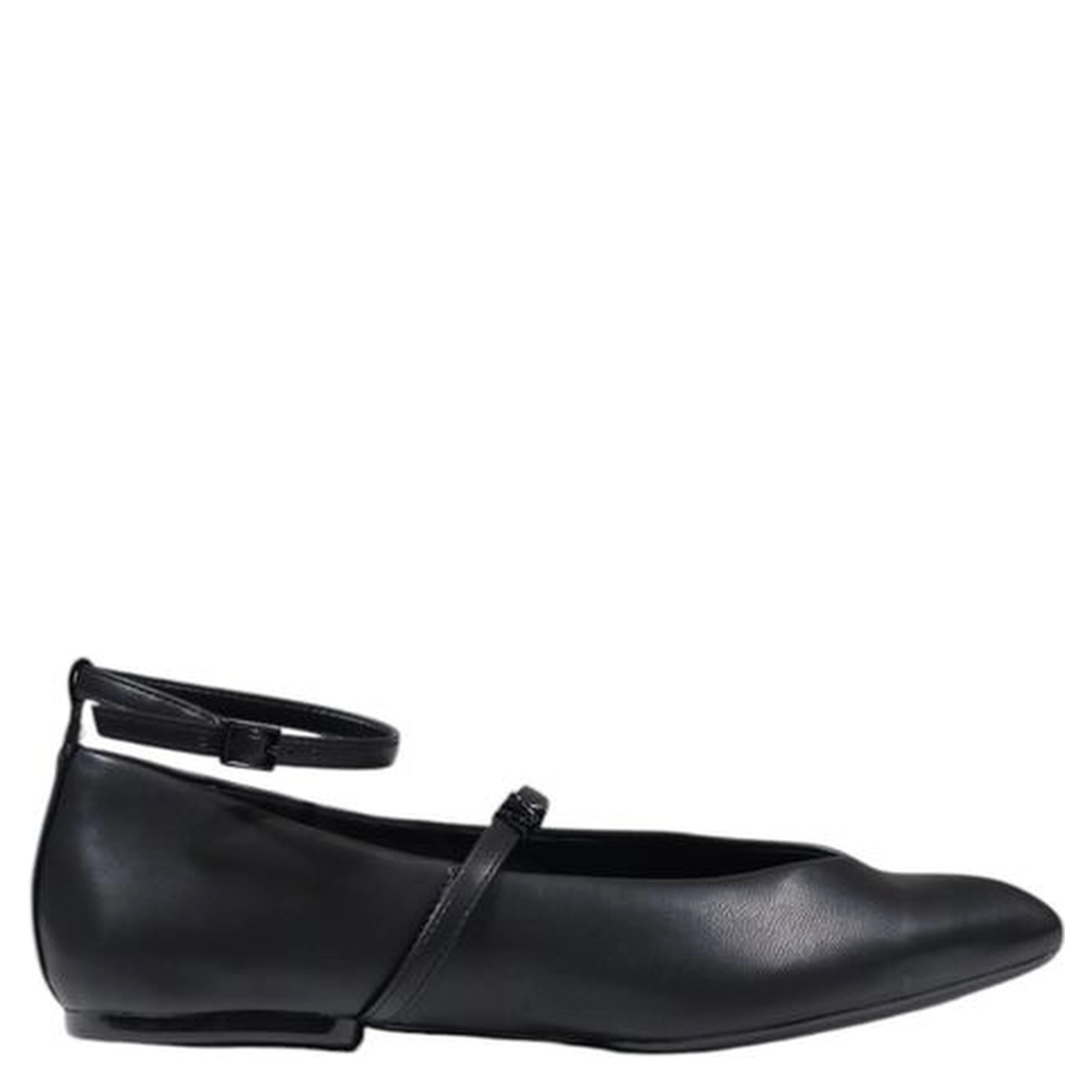 Black Polyester Platform Pumps
