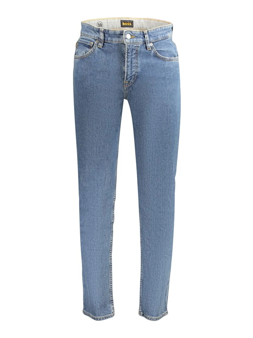 Blue Cotton Men's Jeans