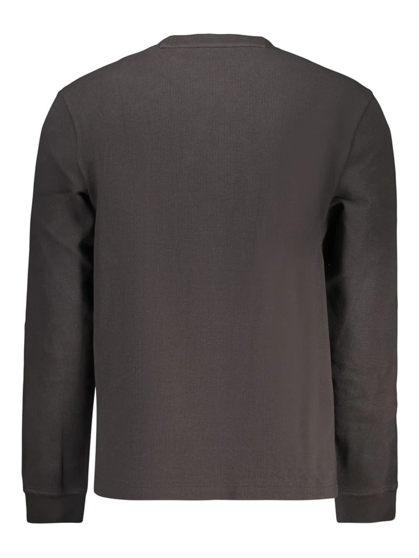 Black Cotton Men's Shirt