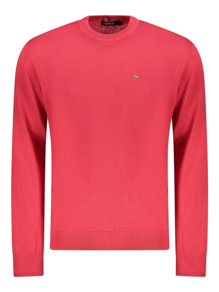 Red Cotton Men's Shirt