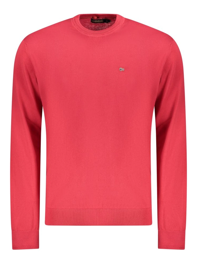 Red Cotton Men's Shirt