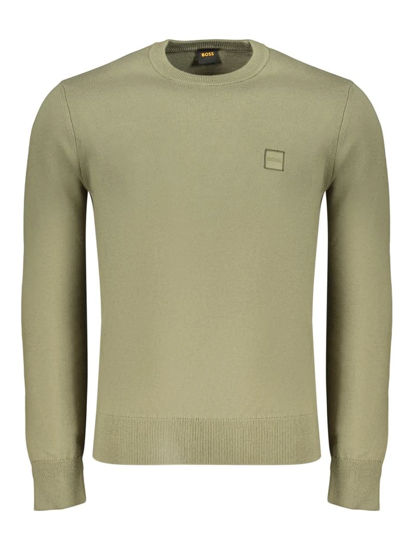 Green Cotton Men's Shirt