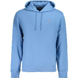 Azzurro Cotton Men's Hoodie