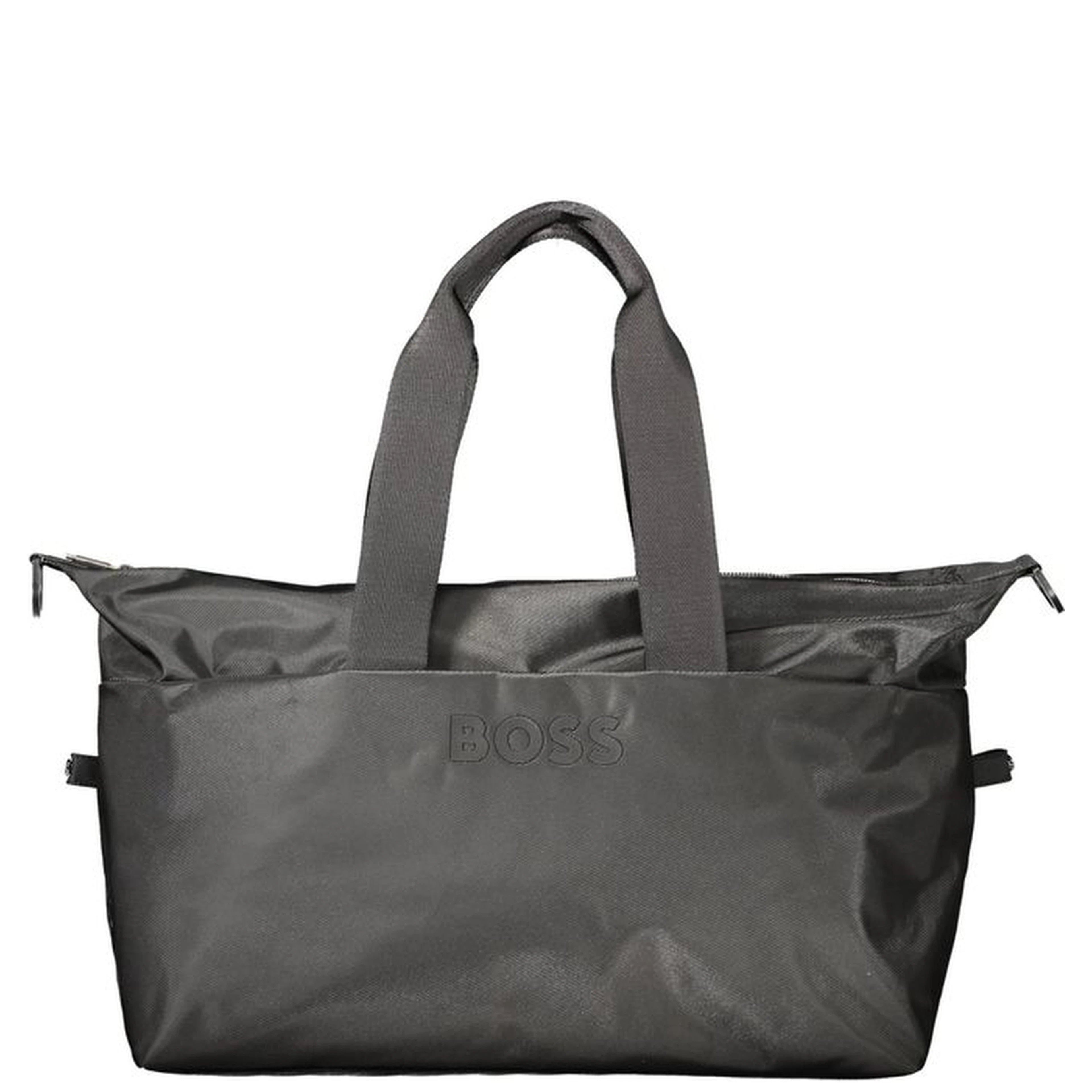 Black Polyurethane Men's Bag