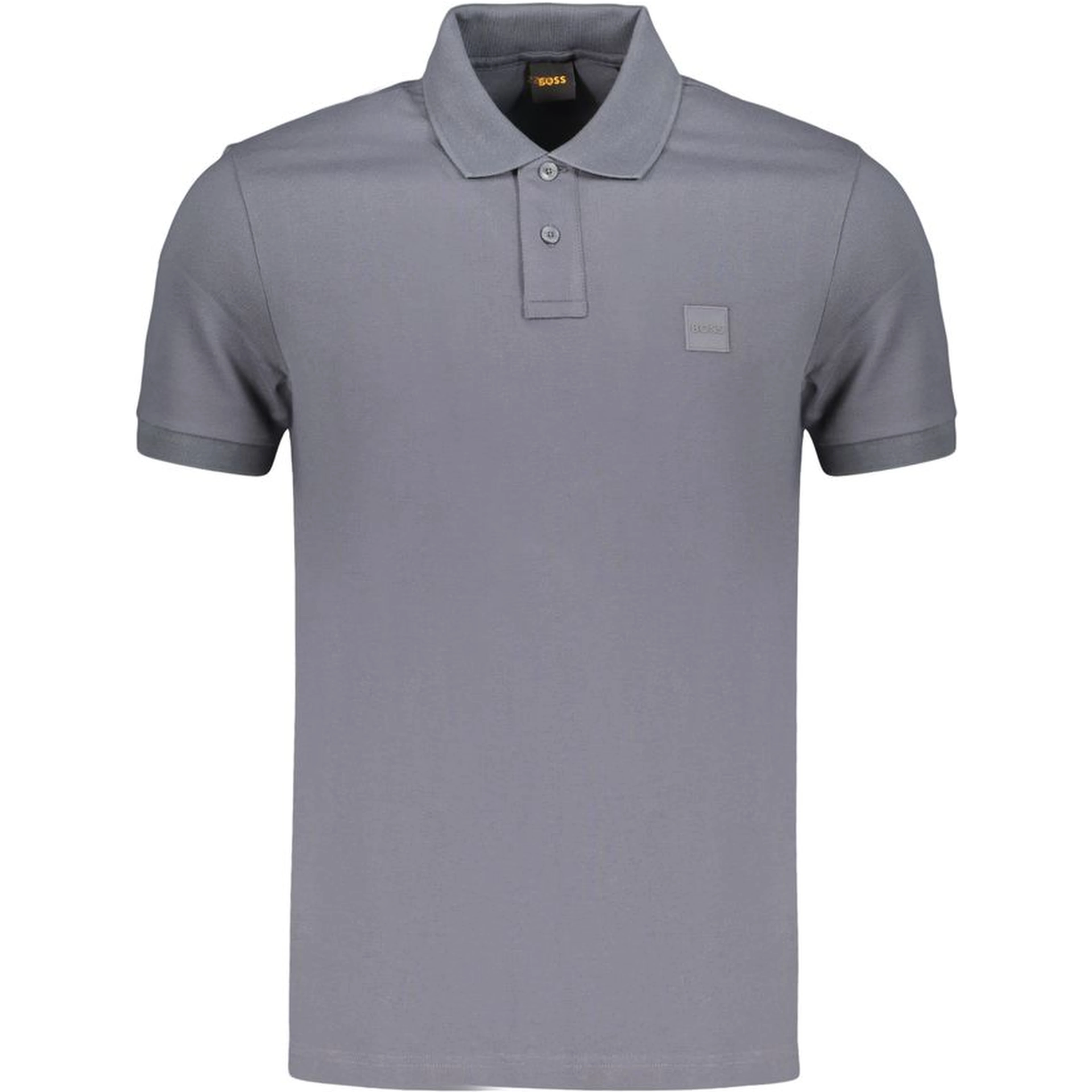 Blue Cotton Men's Polo Shirt