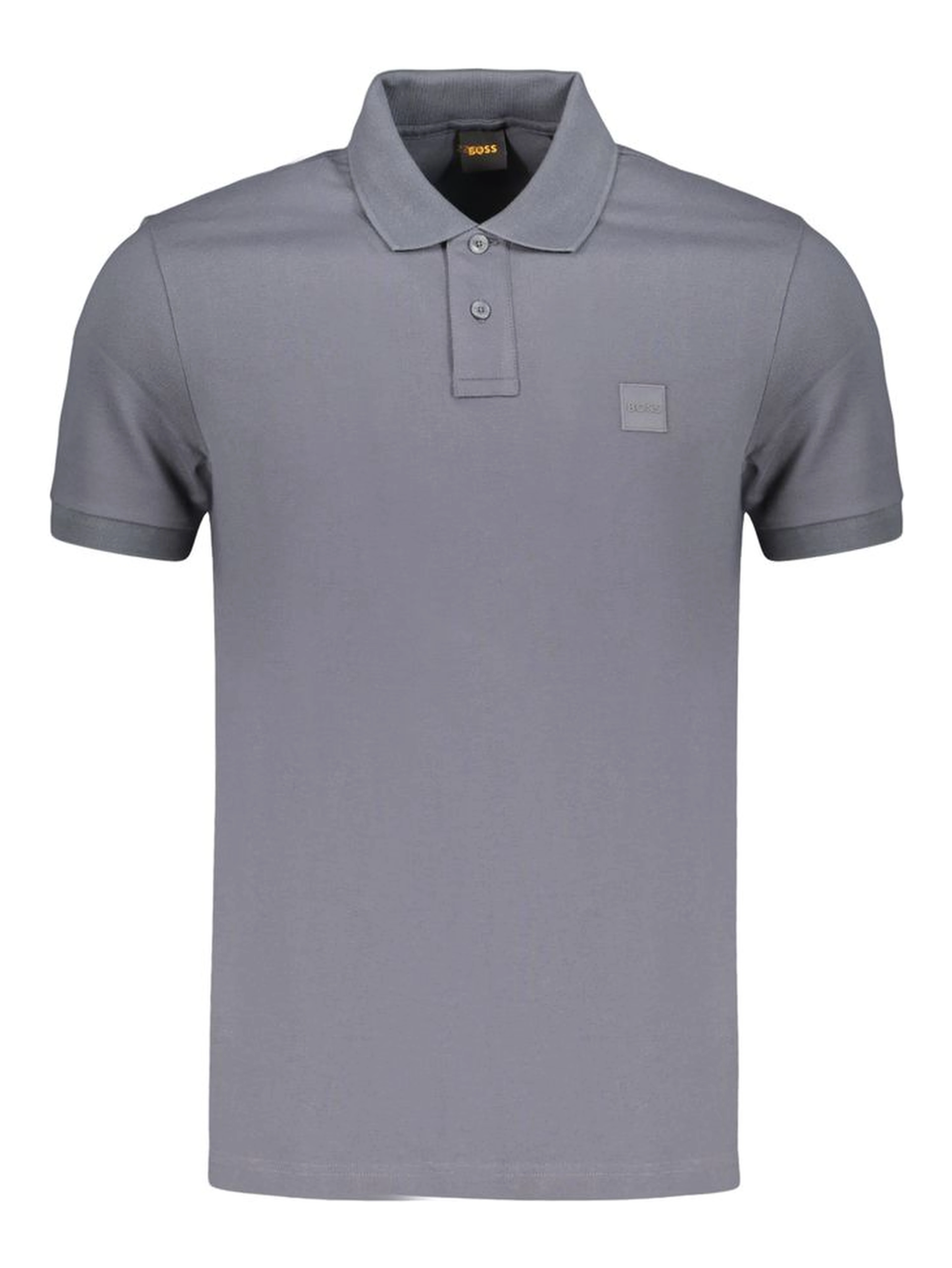 Blue Cotton Men's Polo Shirt