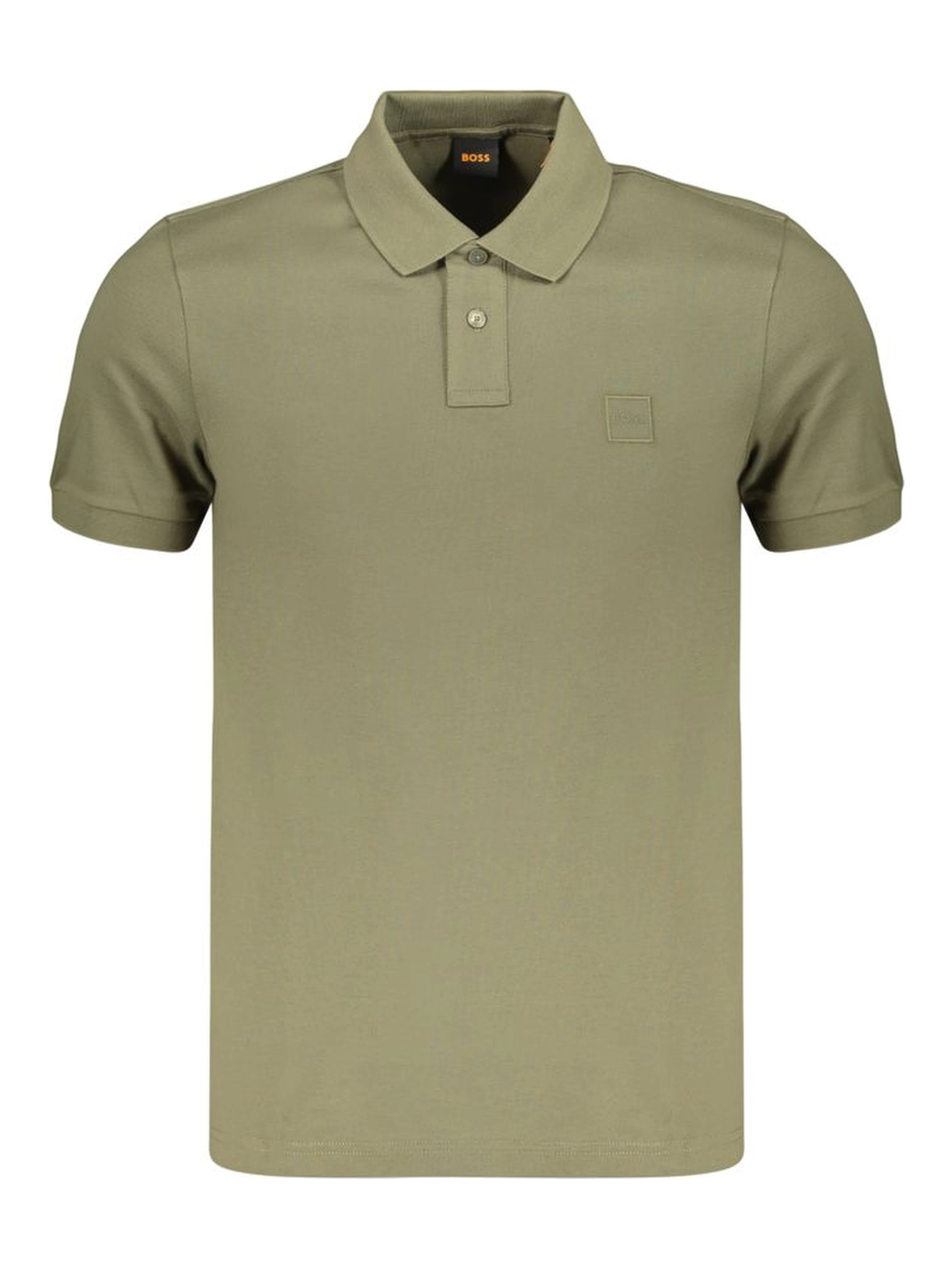 Green Cotton Men's Polo Shirt