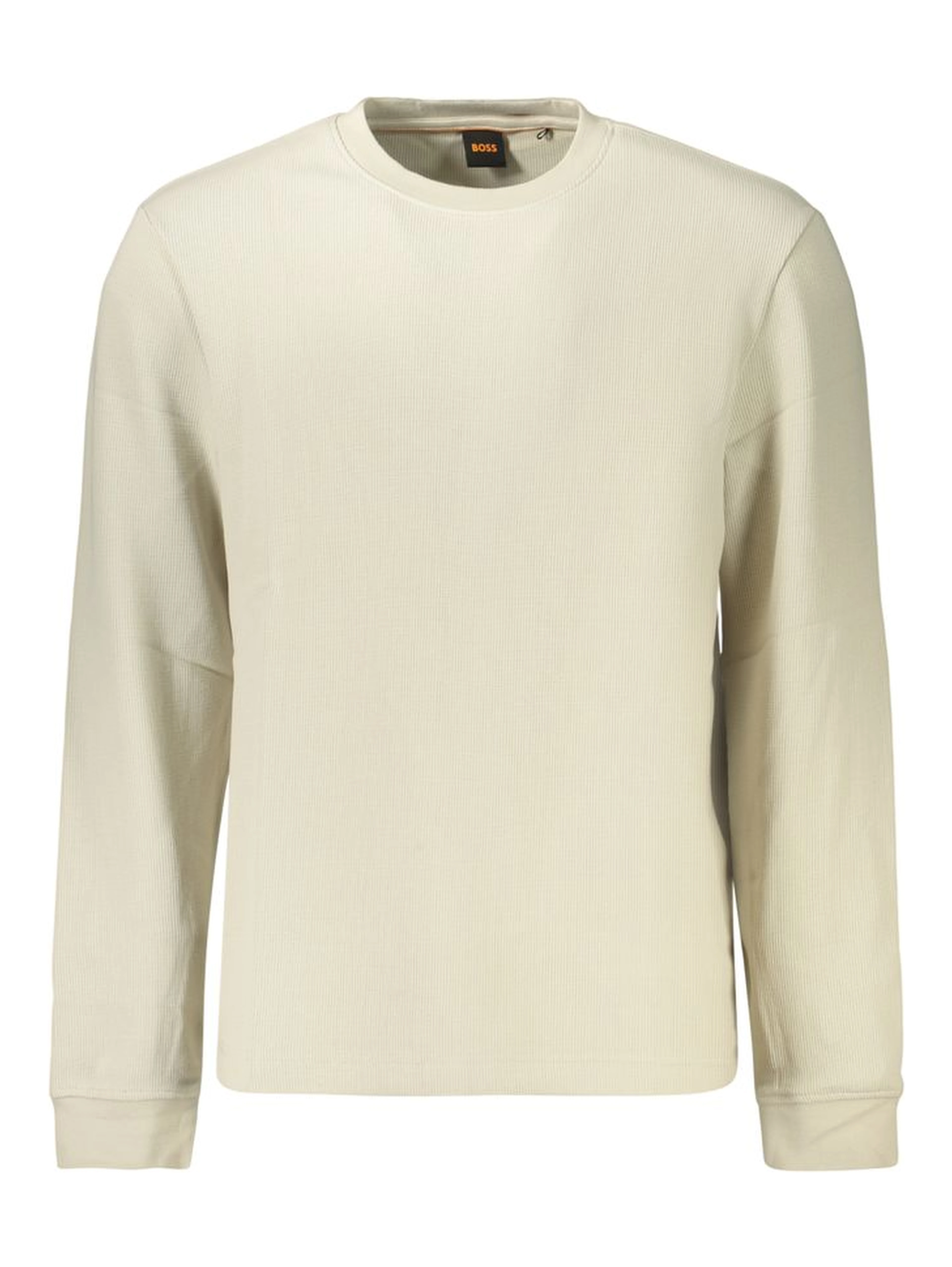 Beige Cotton Men's Shirt