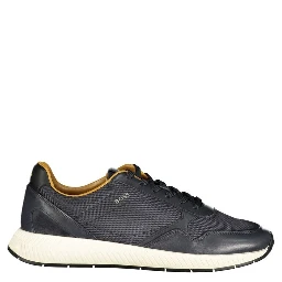 Blue Leather Men's Sneaker