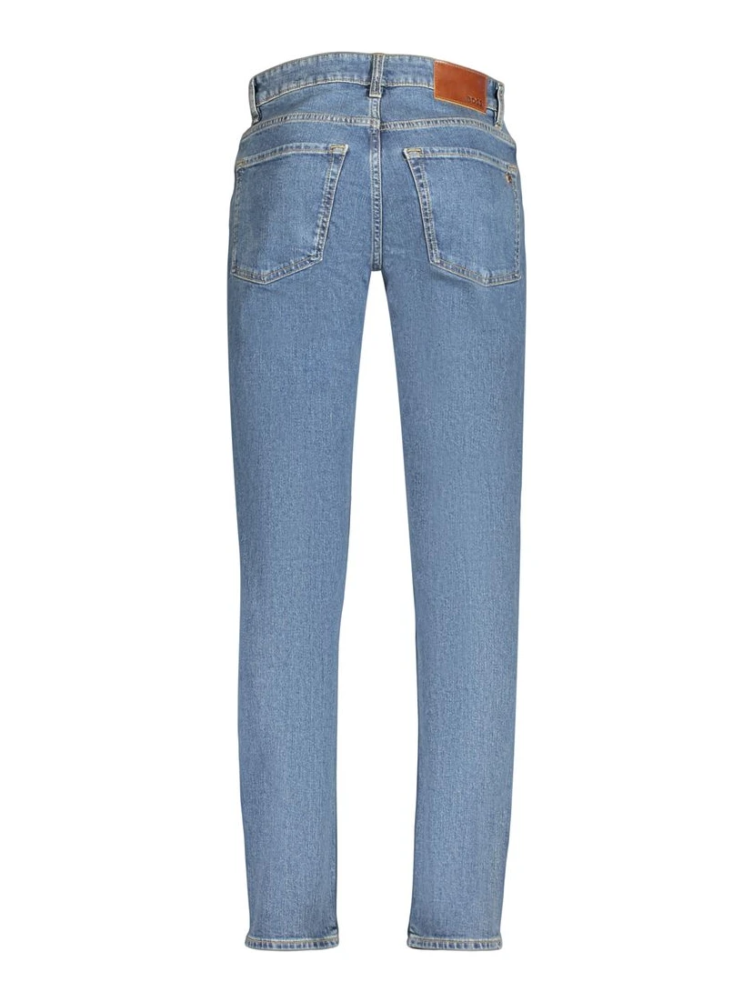 Blue Cotton Men's Jeans