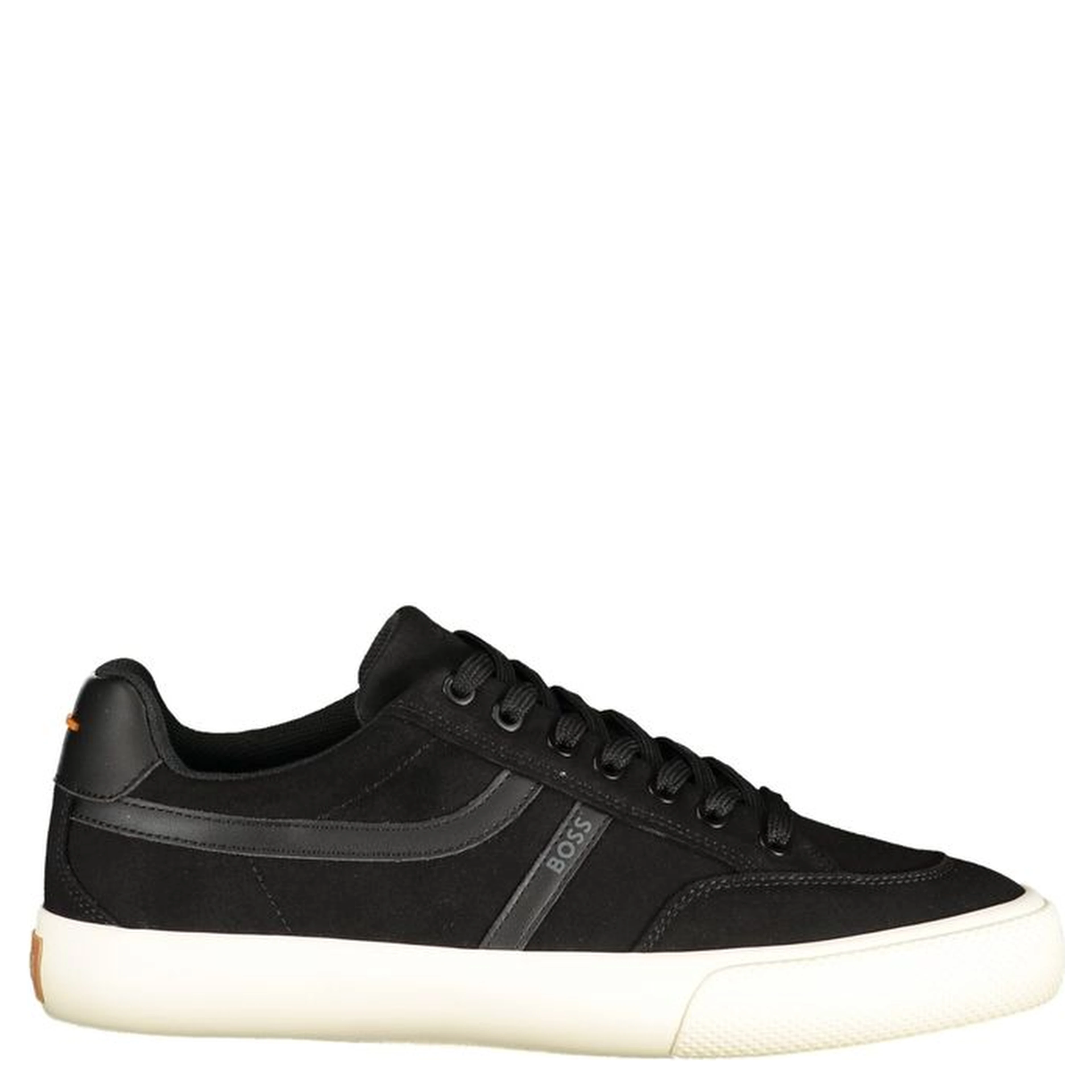 Black Polyurethane Men's Sneaker