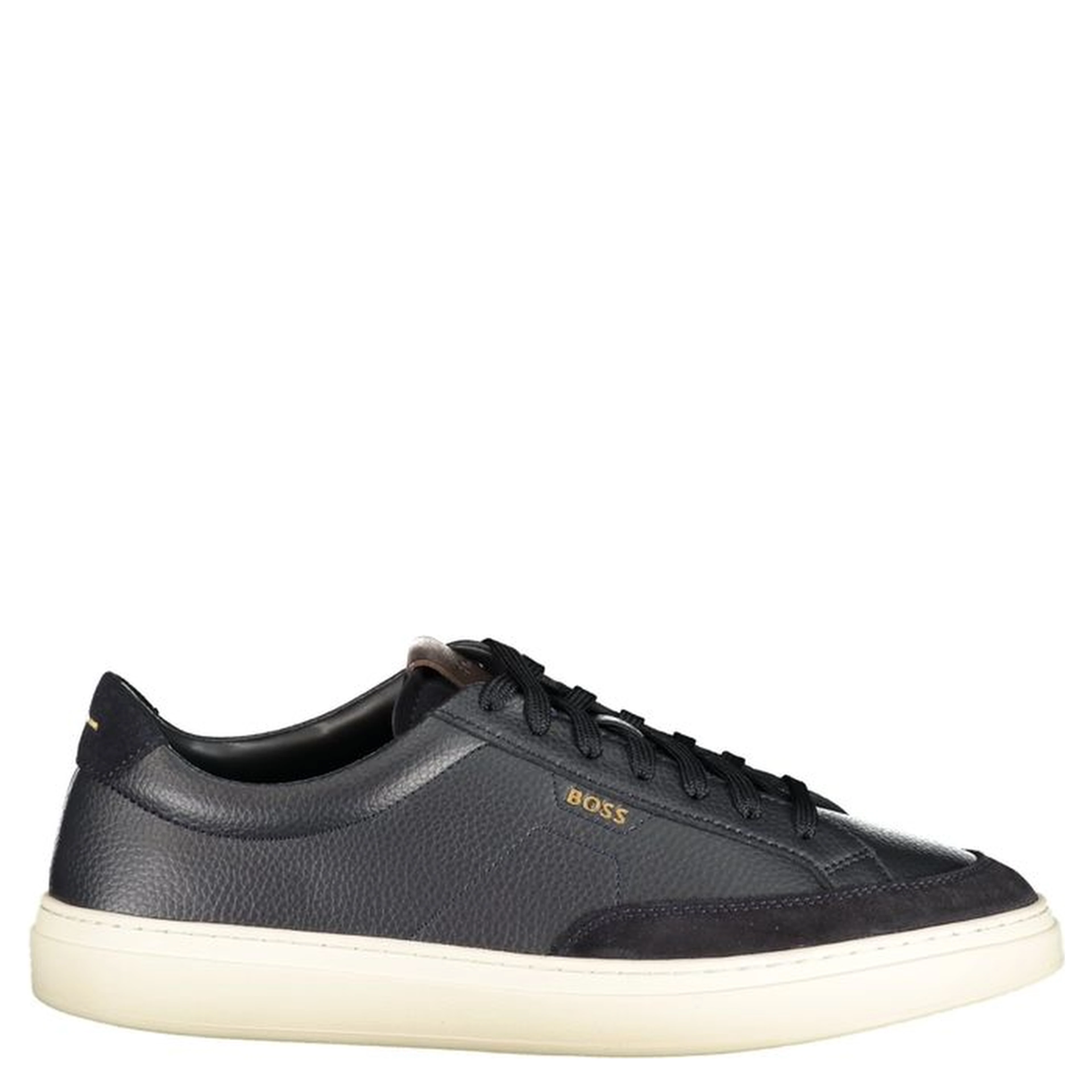 Blue Leather Men's Sneakers