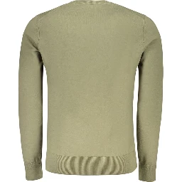 Green Cotton Men's Shirt