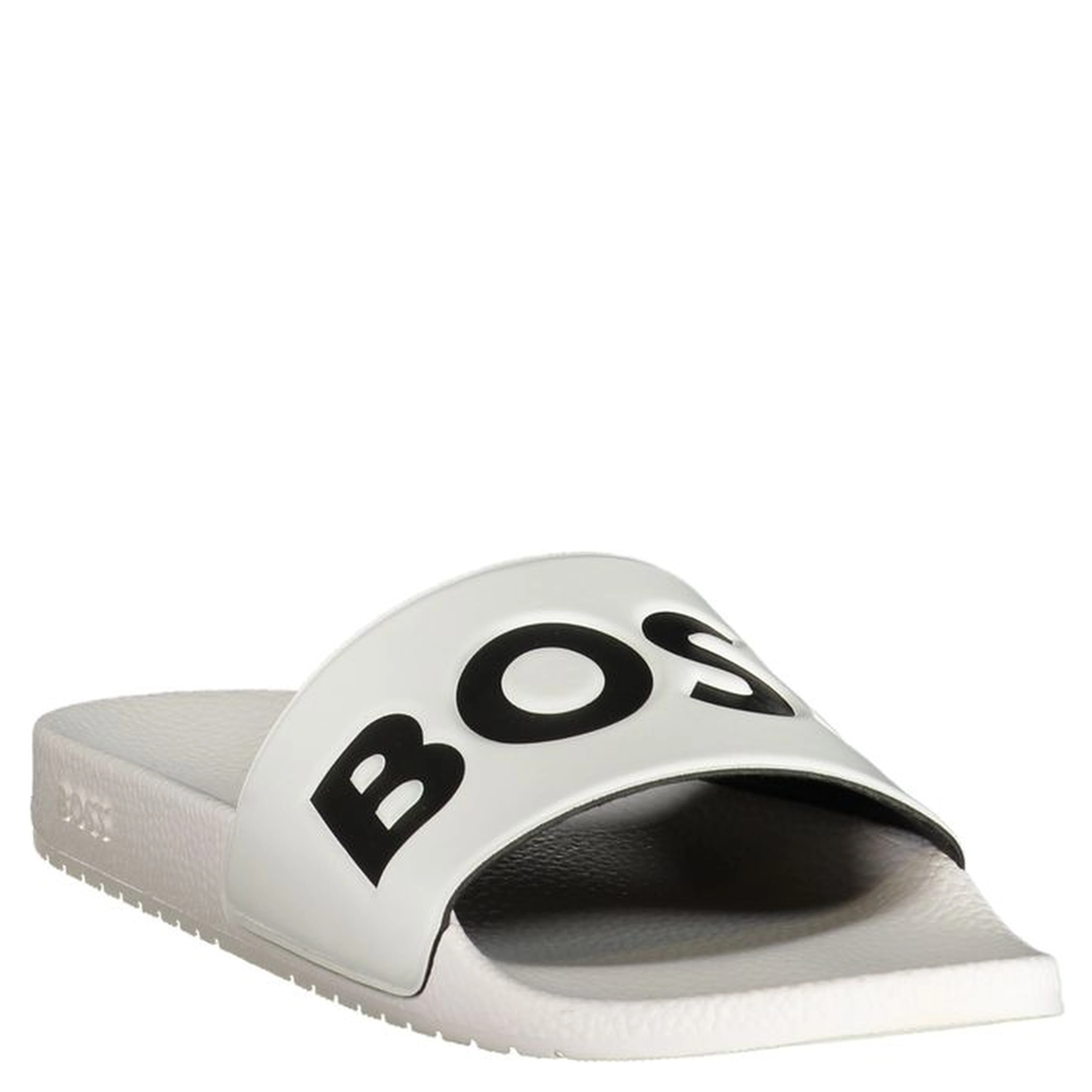 White Polyurethane Men's Slipper