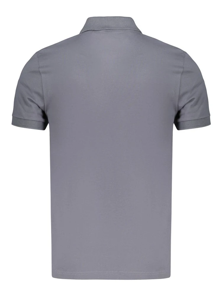 Blue Cotton Men's Polo Shirt alternative