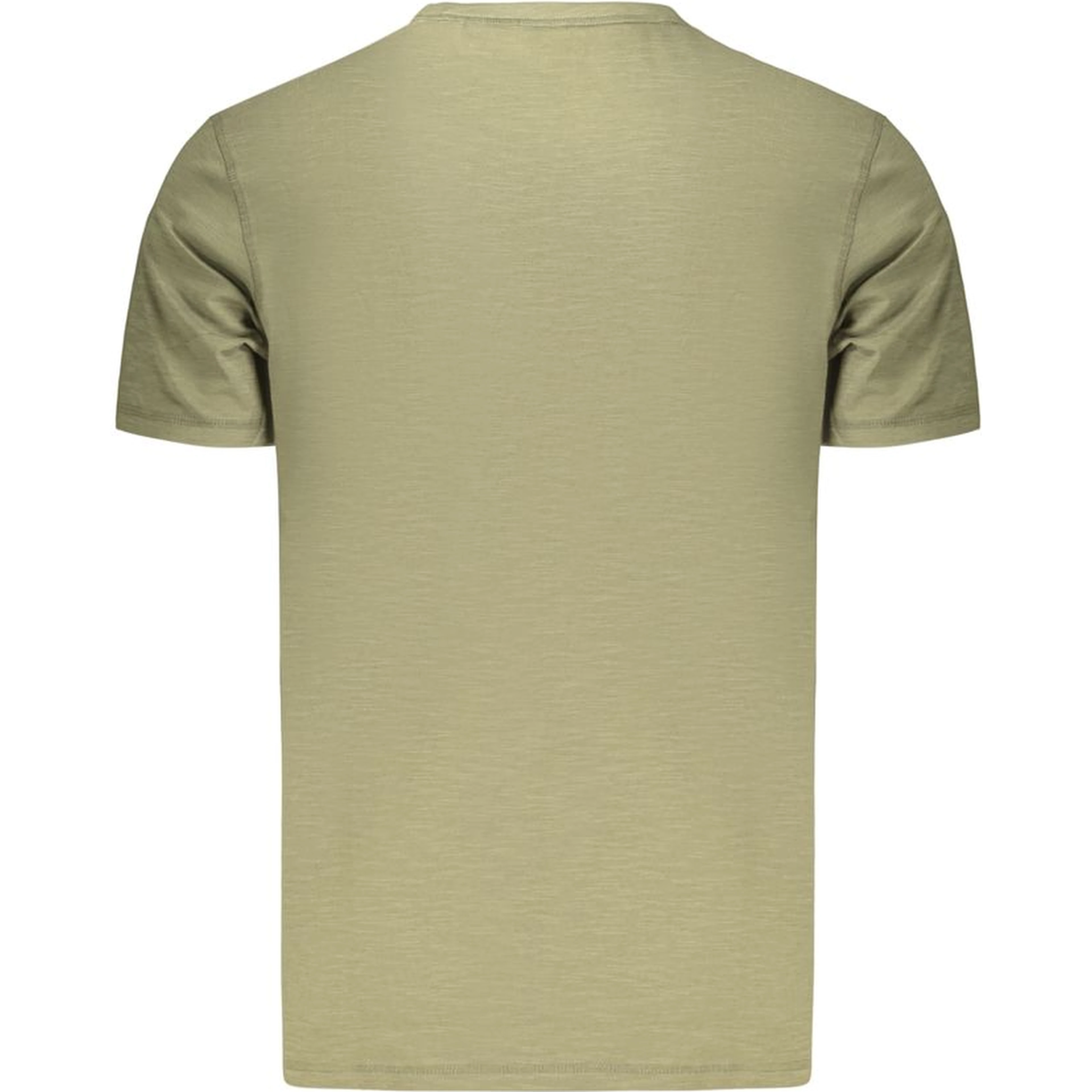Green Cotton Men's T-Shirt