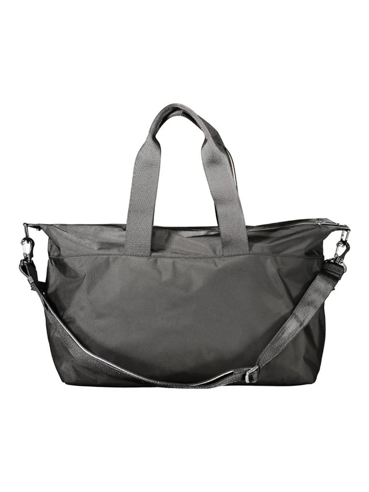 Black Polyurethane Men's Bag alternative
