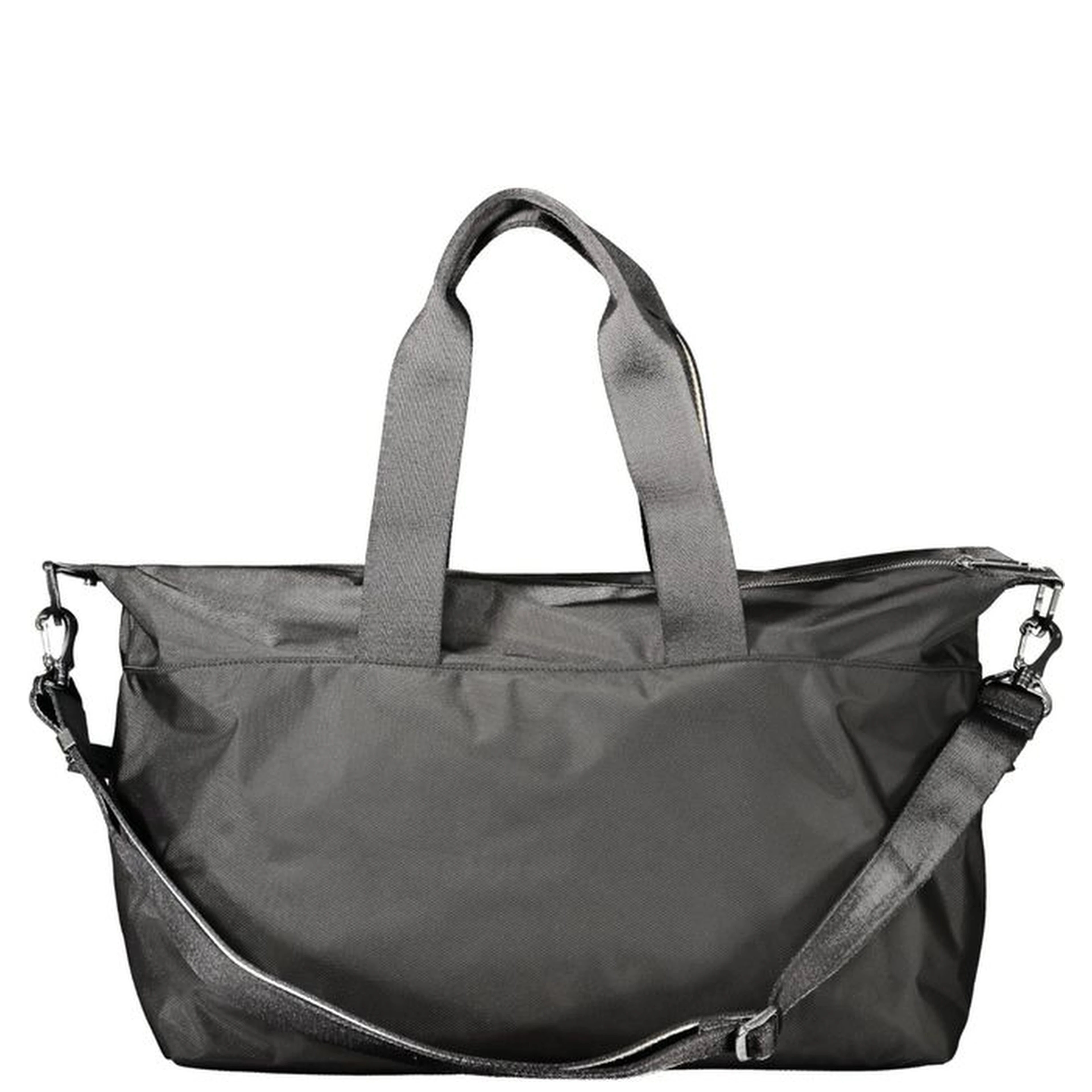Black Polyurethane Men's Bag