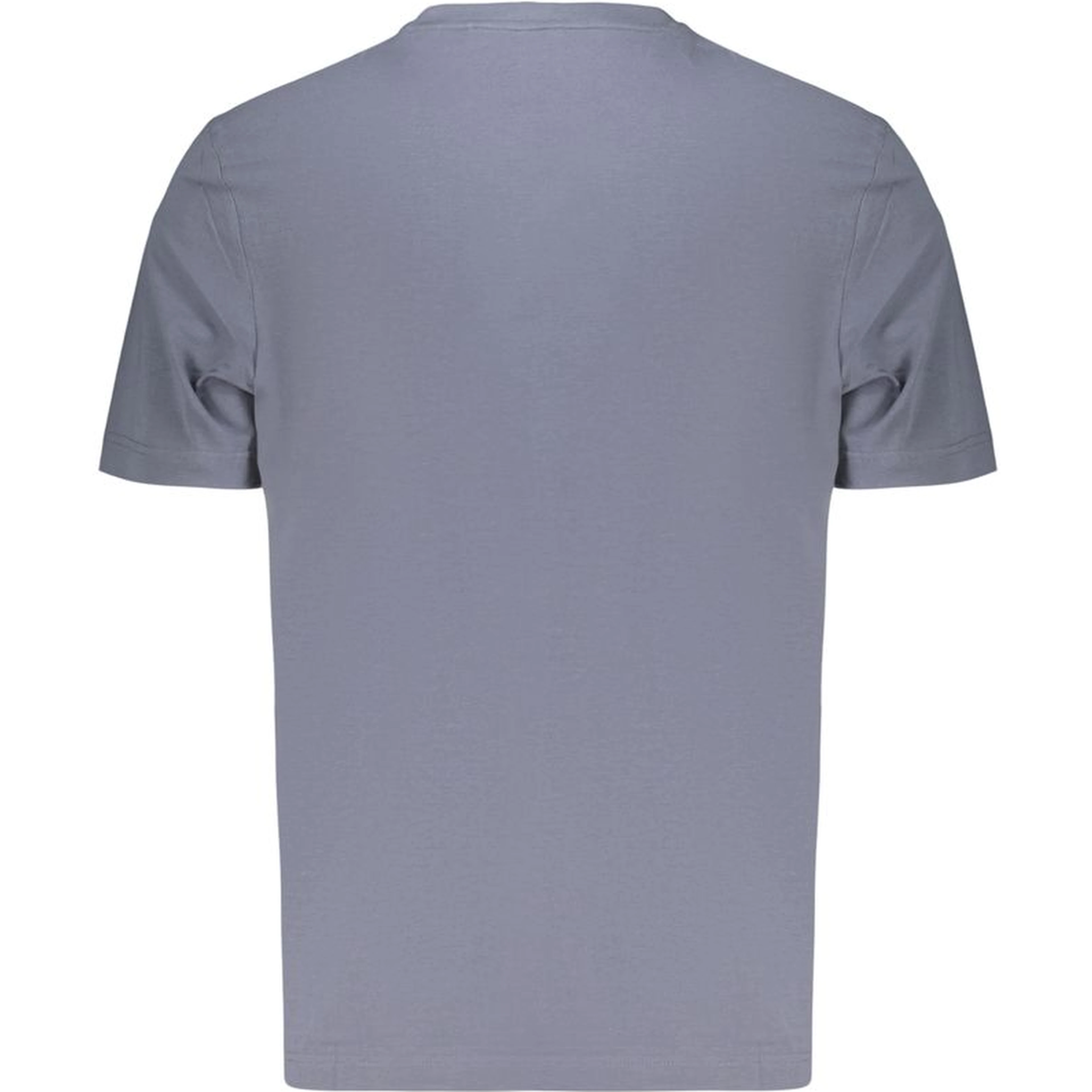 Blu Cotton Uomo T-Shirt