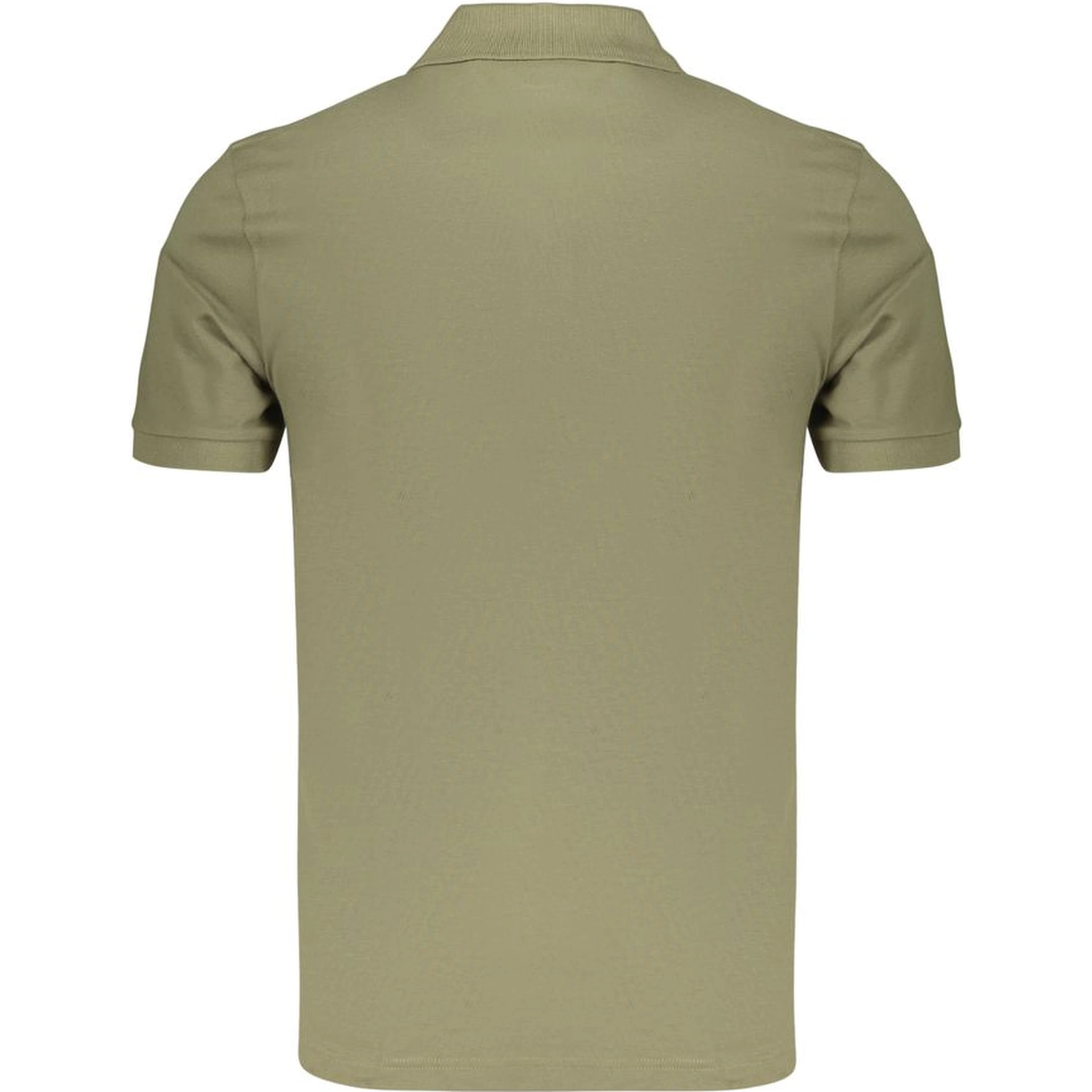 Green Cotton Men's Polo Shirt