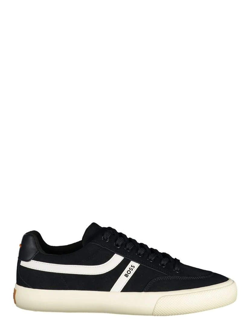 Blue Polyurethane Men's Sneaker