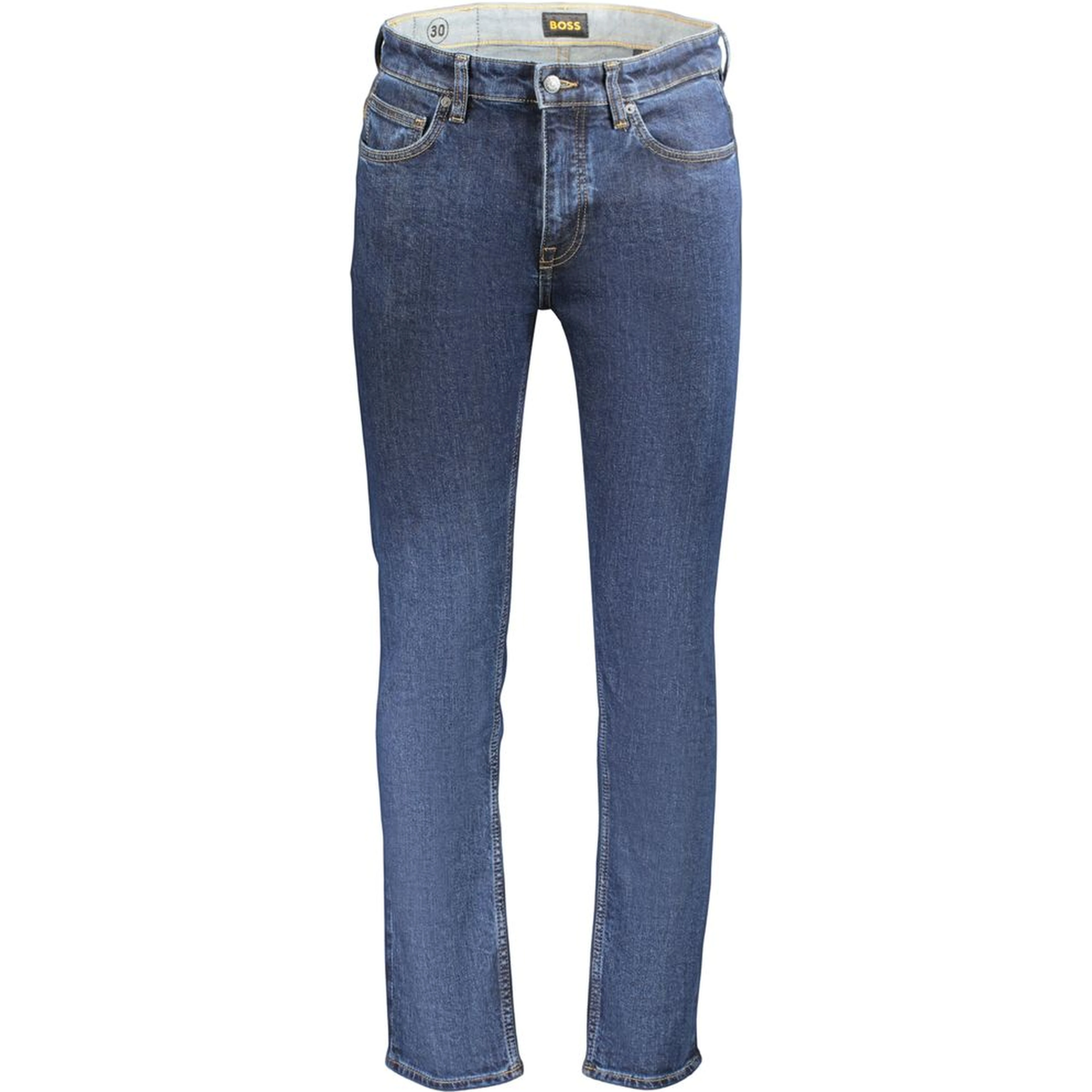 Blue Cotton Men's Jeans