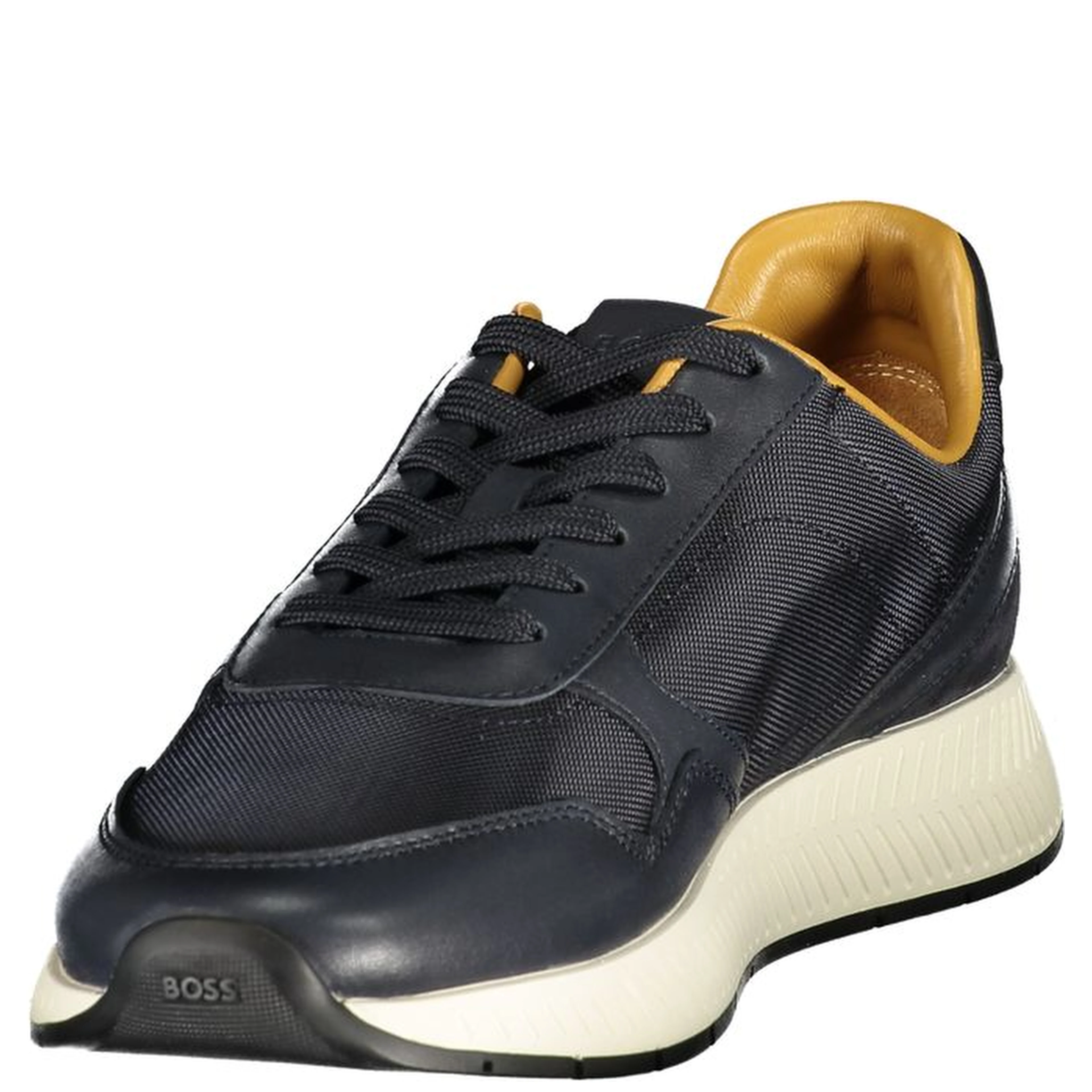 Blue Leather Men's Sneaker