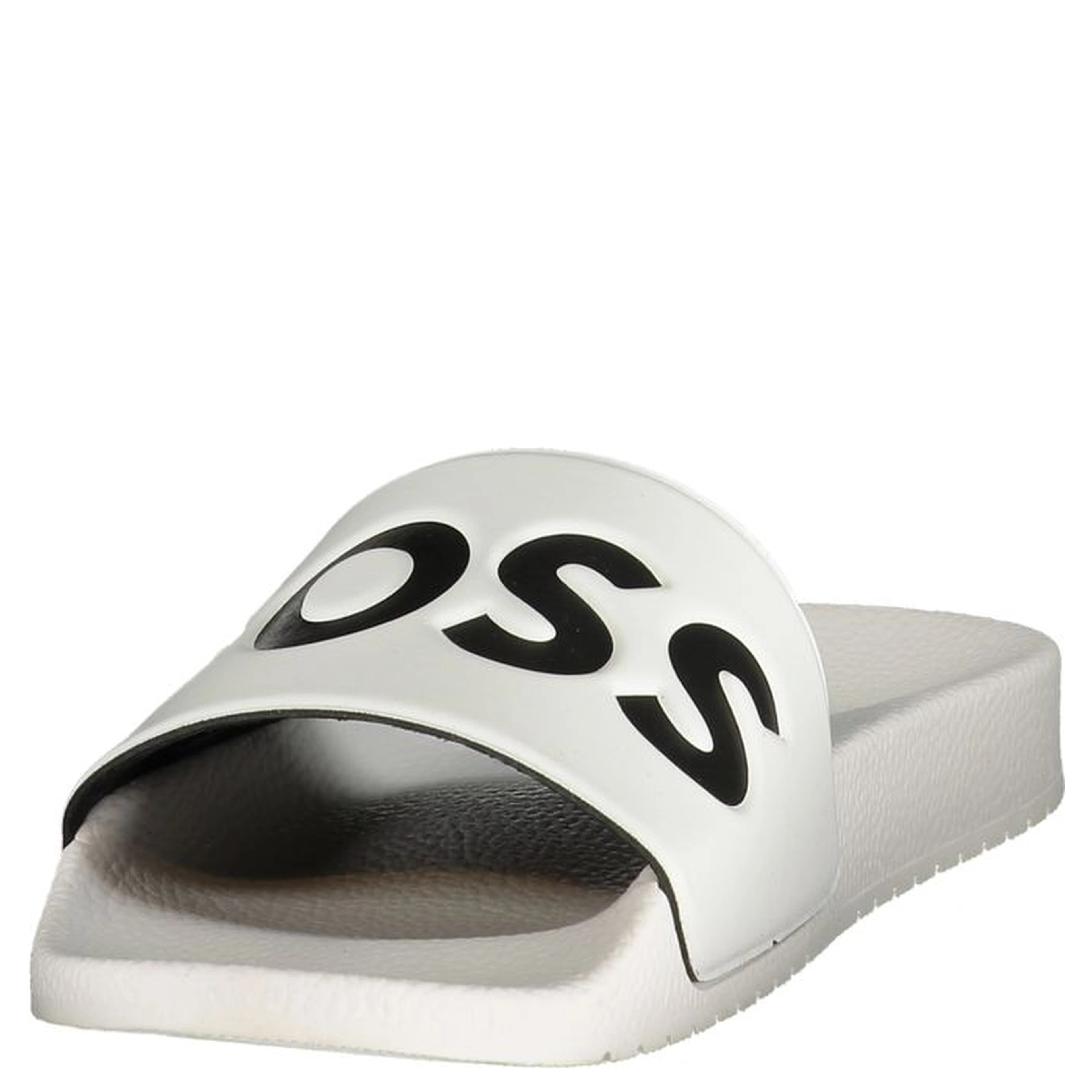 White Polyurethane Men's Slipper