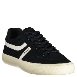Blue Polyurethane Men's Sneaker