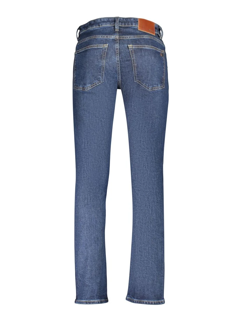 Blue Cotton Men's Jeans
