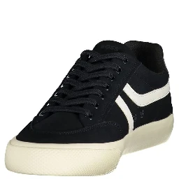 Blue Polyurethane Men's Sneaker