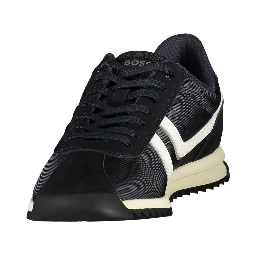Blue Polyurethane Men's Sneaker