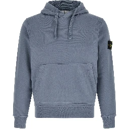Blue Cotton Sweatshirt