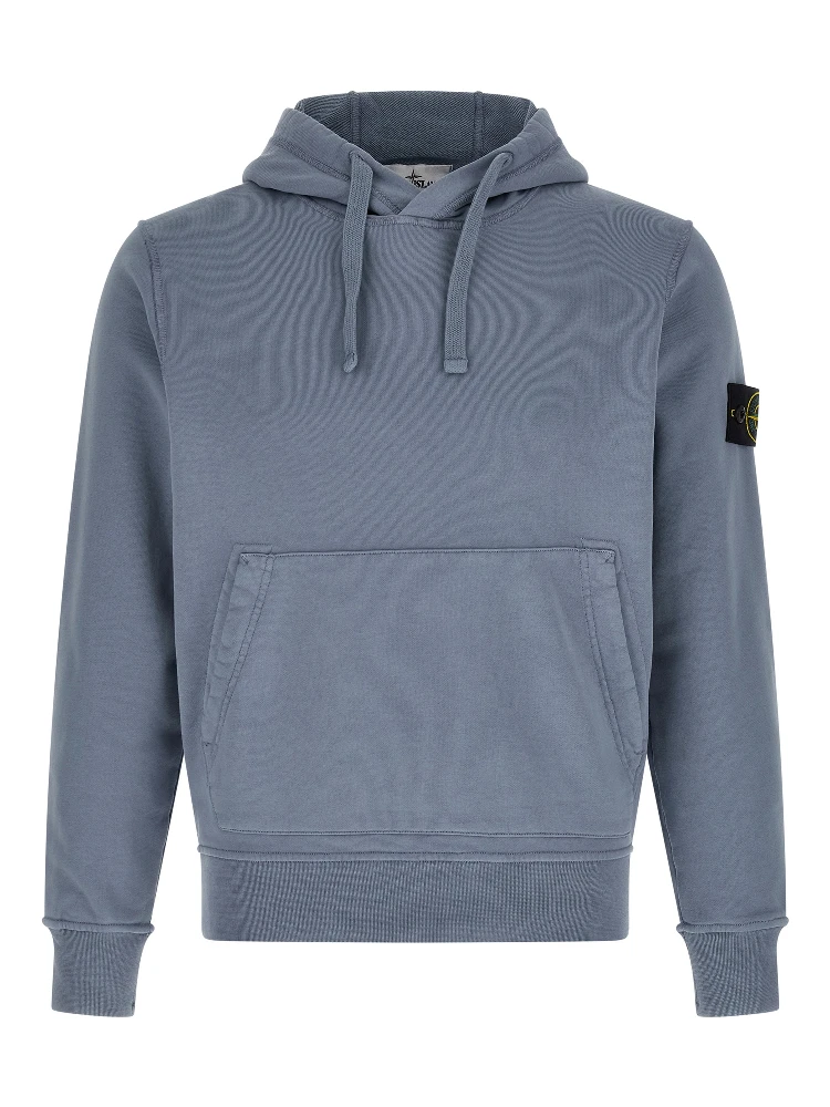 Blue Cotton Sweatshirt