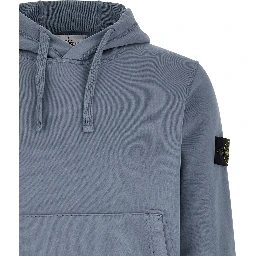 Blue Cotton Sweatshirt